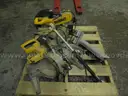2  DEWALT COMPOUND MITER SAWS