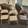 36 Folding Chairs - used