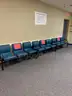 5 sections of 3 seat gangplank seating - used!