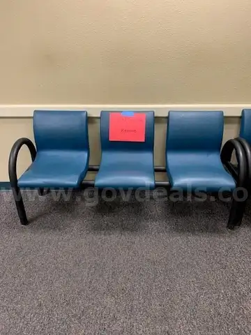 5 sections of 3 seat gangplank seating - used!