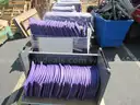 Lot of Purple Stadium Seats