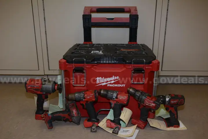 Drills + Tool box