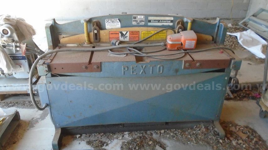 Roper Whitney Pexto Metal Shear Model PH352 | AllSurplus