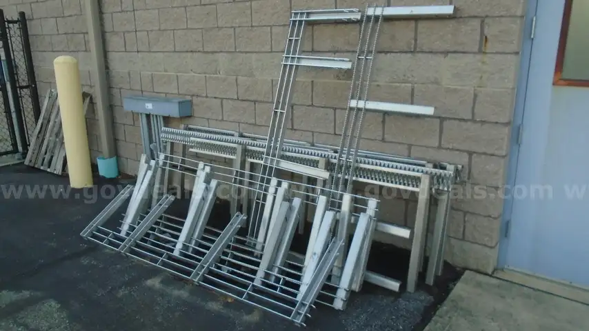 Lot of Stainless Steel Truck Steps