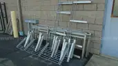 Lot of Stainless Steel Truck Steps