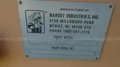 2008 Bandit Wood Chipper Model 150XP