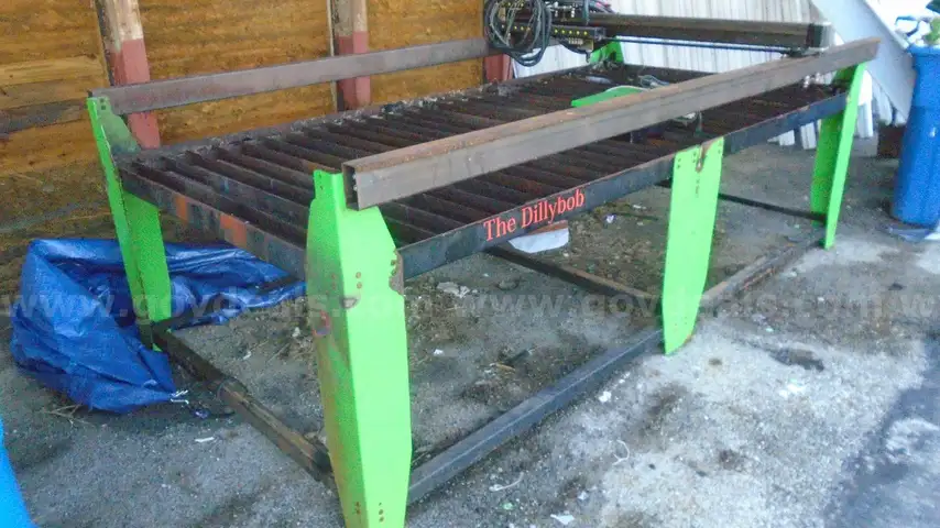 Plasma Metal Cutting Table 10 ft. L x 5.5 ft. W
