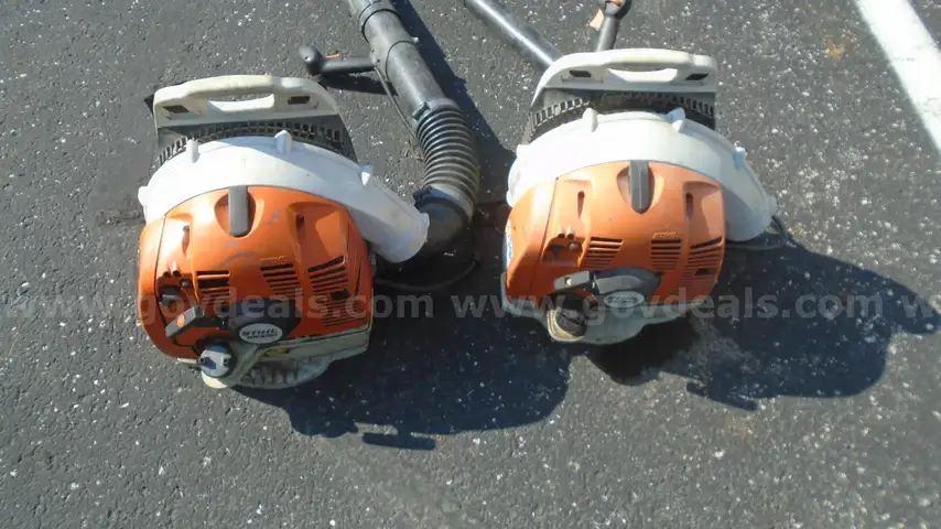 Lot of 2 Stihl Gas Blowers