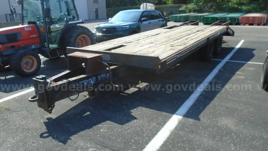 1993 Trail King TK20 Duel Tandem Axel Trailer