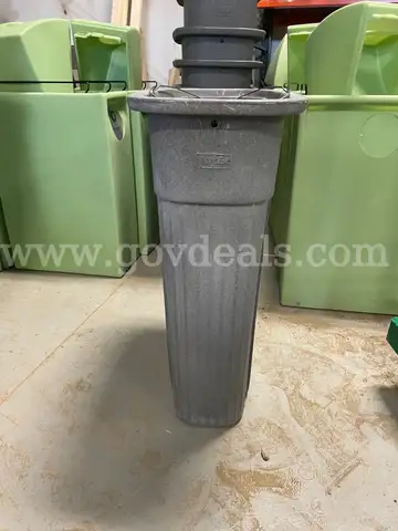 41 Trash/Recycling Bins of Various Sizes