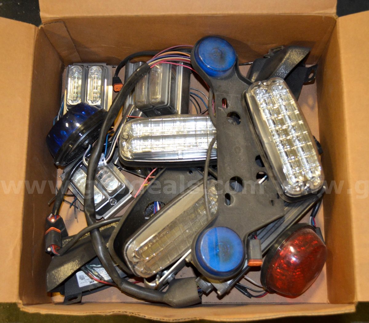 Lot #8 - Whelen Motorcycle Emergency Lights 