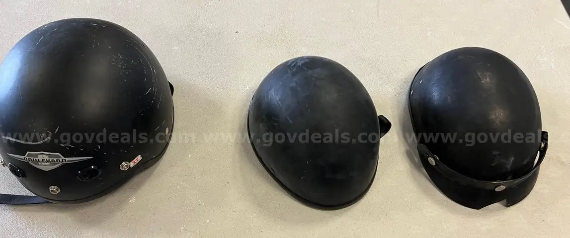 Lot #4 - Motorcycle Helmets