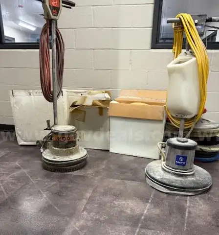 Lot #2 - Two Commercial Floor Buffers