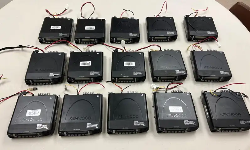 Lot #6:  Radio Equipment - Kenwood, ICOM, and Misc