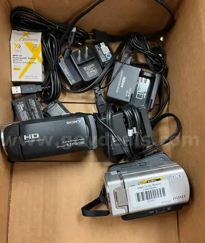 Lot #9:  2 Sony Video Cameras