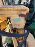 2010 John Deere 6430 tractor with boom mower