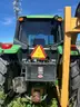 2010 John Deere 6430 tractor with boom mower