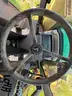 2010 John Deere 6430 tractor with boom mower