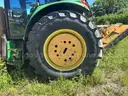 2010 John Deere 6430 tractor with boom mower