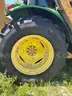 2010 John Deere 6430 tractor with boom mower