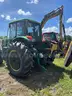2015 John Deere 6105M tractor with boom mower