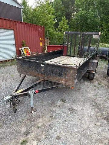 2005 Single Axle Utility Trailer 6 x 12