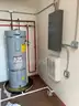 Portable shipping container/shower and bath housing unit.