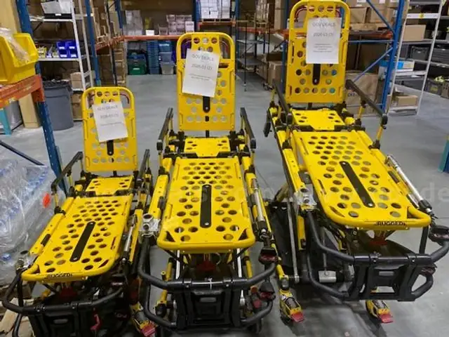 Stryker Power-Pro XT Stretchers – Non-Functional – Lot of 3 stretchers