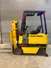 Forklift and Charger Daily worker, small oil drip at mast and a faint clicking at one of the wheels. Batt keeps charge