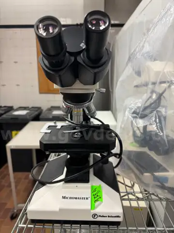 Lot of 16 Microscopes (13 Fisher Scientific, 3 Laborlux)