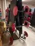 Lot of Fifteen (15) Cafeteria 12 Top Folding Tables / Two (2) Missing Parts