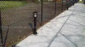 Lot of Illuminated Sidewalk Bollards