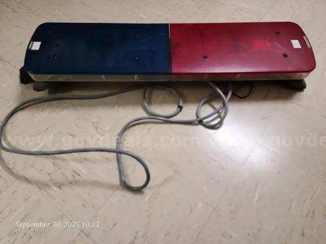 Federal Signal Police Light Bar
