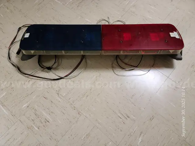 Federal Signal Police Light Bar