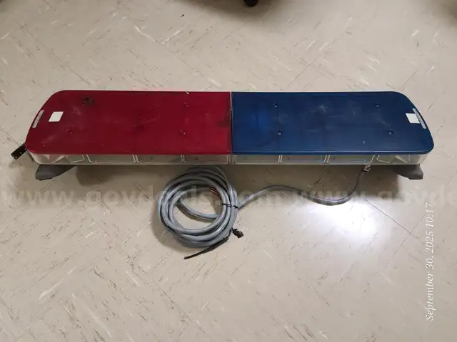 Federal Signal Police Light Bar