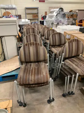 10 Rolling Lobby Chairs