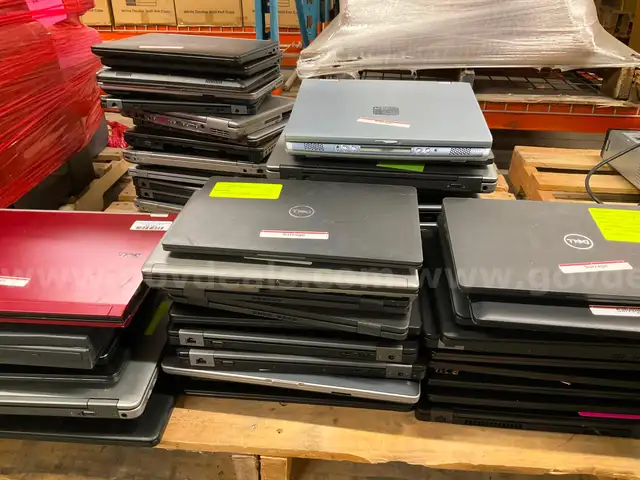Pallet of Laptops