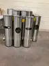 20 stainless steel trash tins and trash can inserts