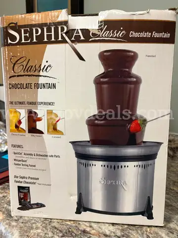 Sephra Classic Chocolate Fountain