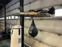 Punching Bag/Stand/Gloves/Weights