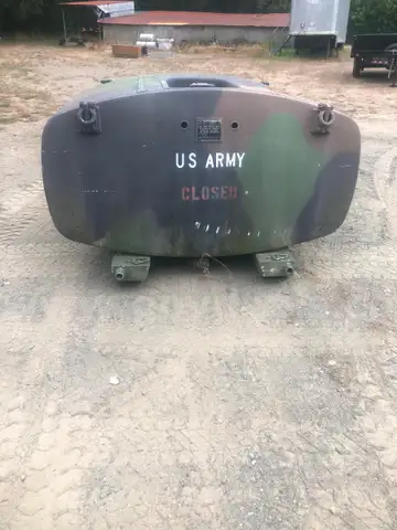 500 gallon aluminum miltary tank