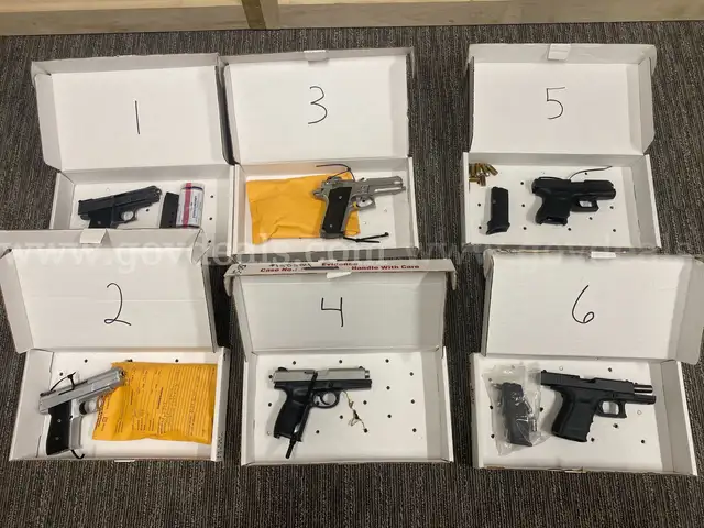 111 Various firearms