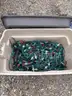 Various Christmas Lights in Totes