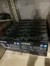 Boxes with Christmas lights