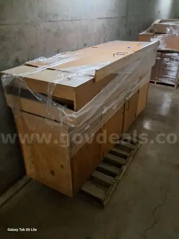 Lot of cabinets that were removed for a remodel