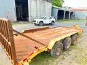 1975 Tri -Axle Float Trailer