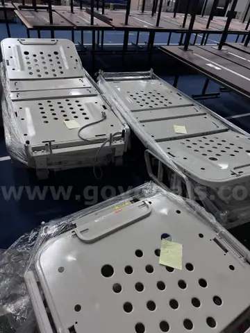 15- Miscellaneous Hospital beds with mattresses.