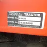 Kubota V4491 Sweeper Attachment