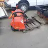Kubota V4491 Sweeper Attachment
