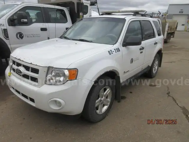 2012 Ford Escape Hybrid 4WD SPORT UTILITY 4-DR, 2.5L L4 DOHC 16V